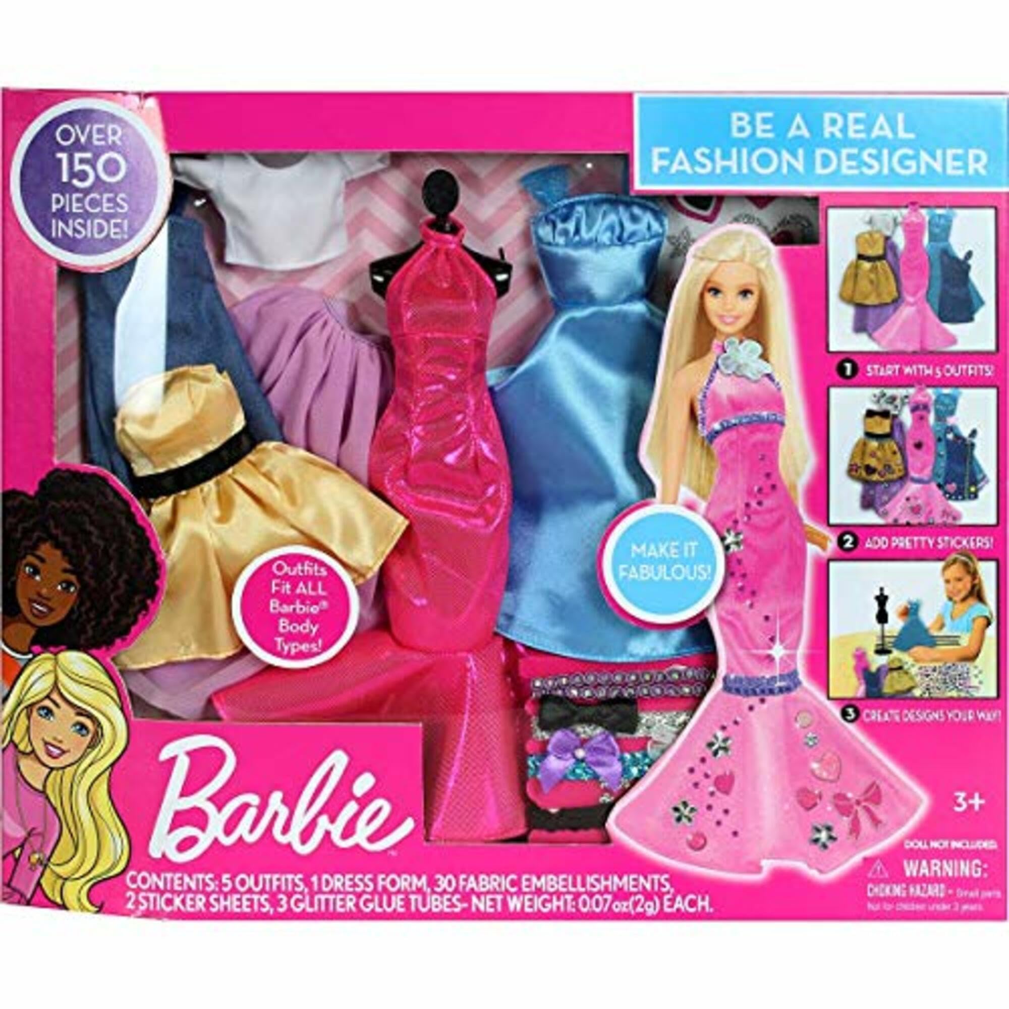 Foto 2 pulgar | Kit De Diseñadora De Moda Barbie Sé Una Diseñadora De Moda Tara Toys - Venta Internacional.