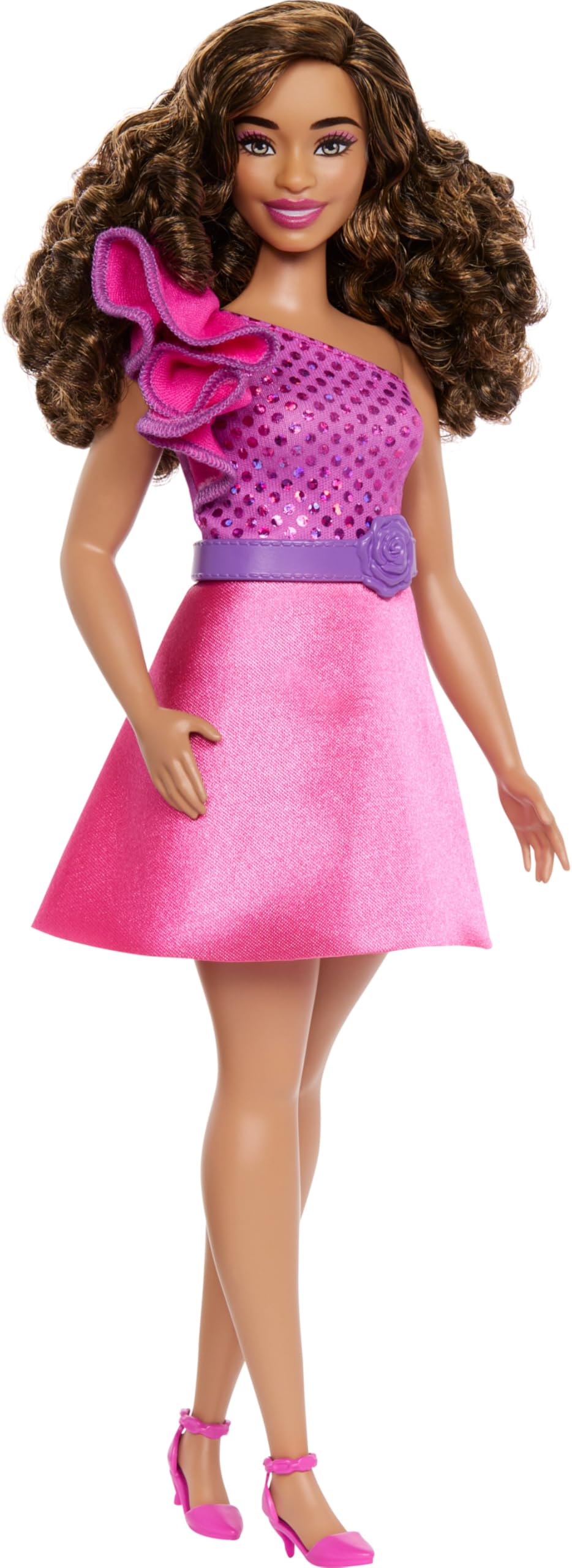 Foto 2 pulgar | Muñeca De Moda Barbie Fashionistas #225 Curvy 65th Anniversary - Venta Internacional.