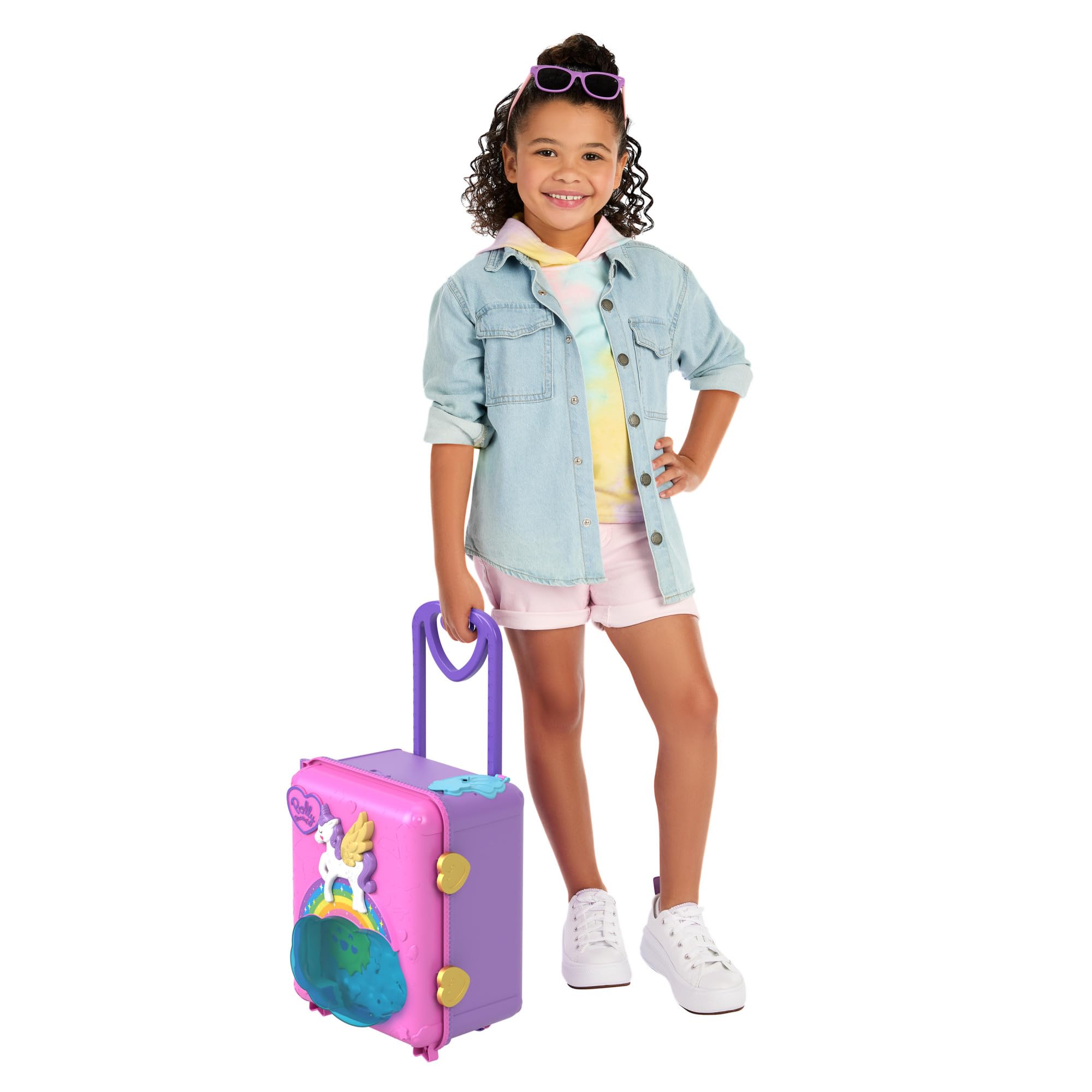 Foto 3 pulgar | Set De Juego Polly Pocket Pollyville Resort Con 4 Muñecas Y Un Coche - Venta Internacional.