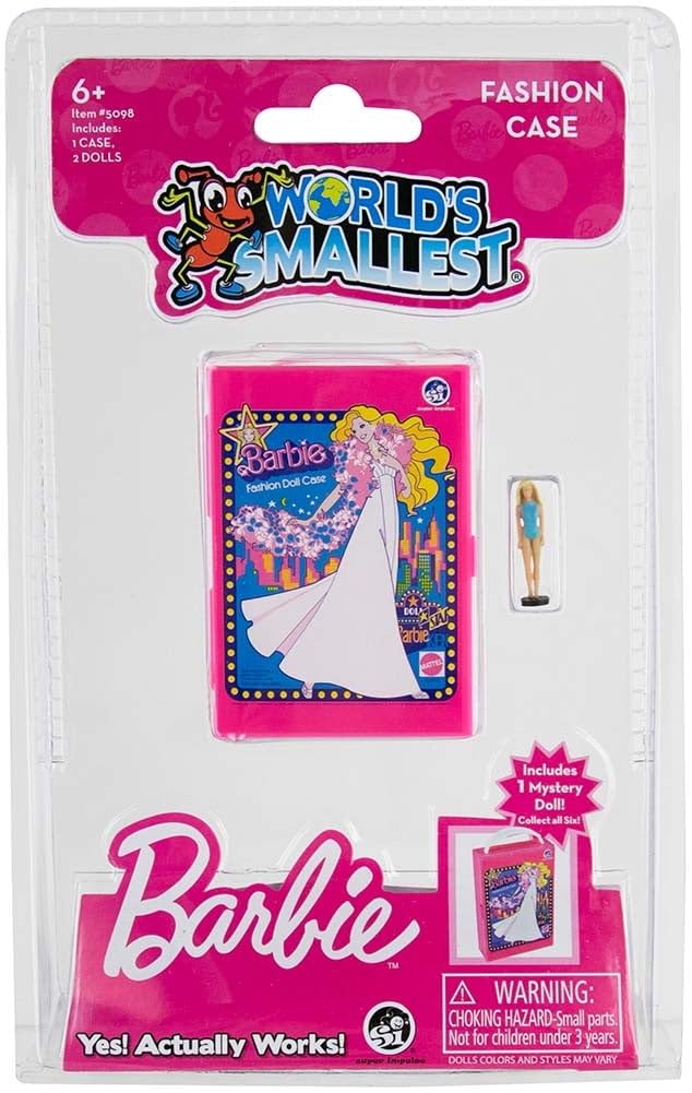Foto 2 pulgar | Estuche Moderno Para La Barbie Más Pequeña Del Mundo Con 2 Microfiguras - Venta Internacional.