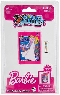 Foto 1 | Estuche Moderno Para La Barbie Más Pequeña Del Mundo Con 2 Microfiguras - Venta Internacional.
