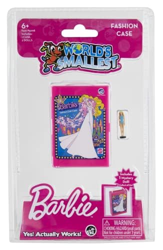 Foto 6 pulgar | Estuche Moderno Para La Barbie Más Pequeña Del Mundo Con 2 Microfiguras - Venta Internacional.