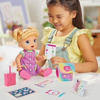 Foto 3 | Muñeca Baby Alive Time Para La Escuela De 30 Cm Con Accesorios - Venta Internacional.