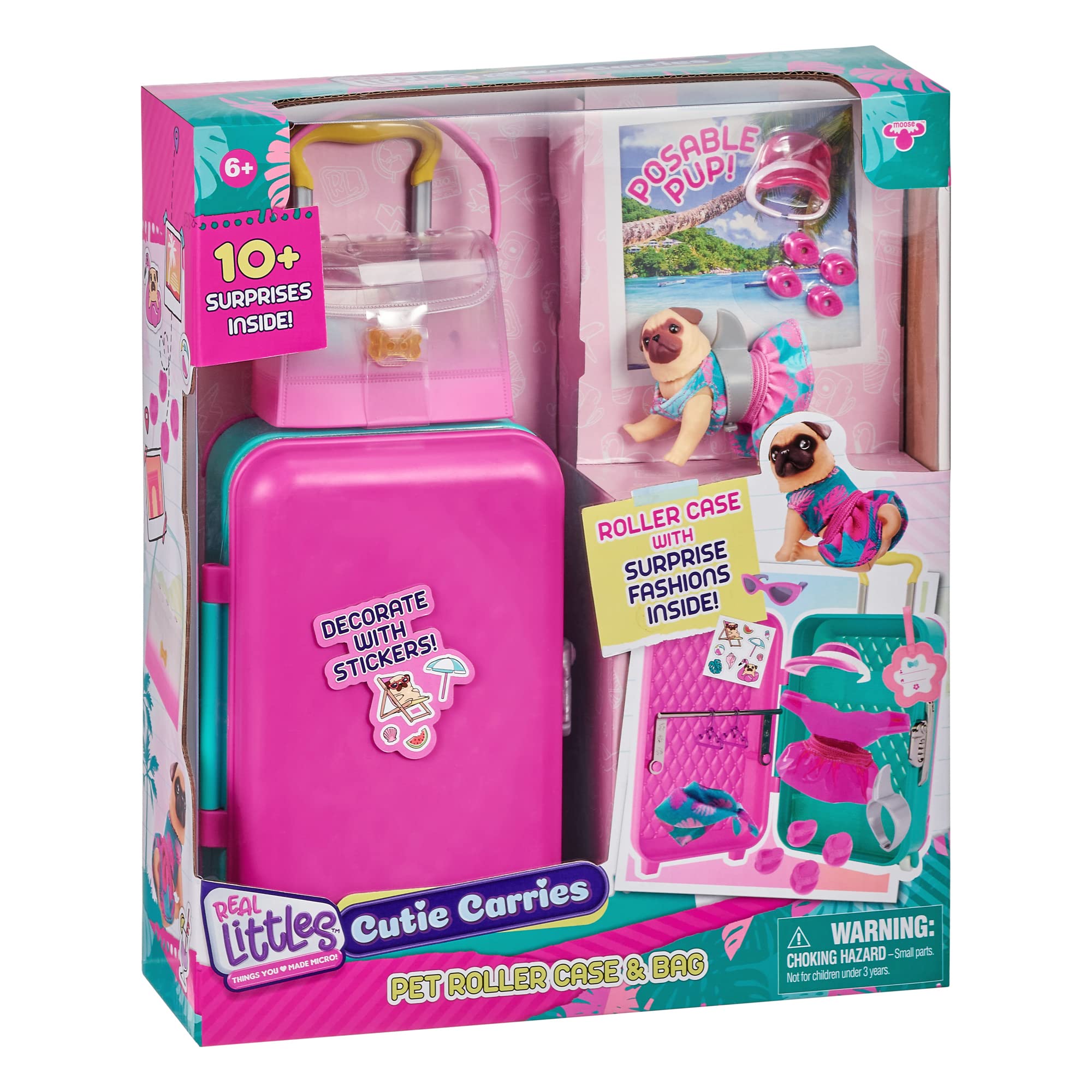 Foto 5 pulgar | Paquete De Fundas Y Bolsas Con Ruedas Toy Real Littles S5 Cutie Carries Para Mascotas - Venta Internacional.
