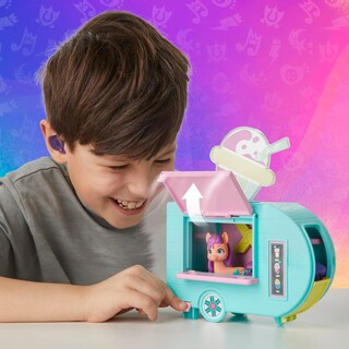 Foto 3 | Camión De Batidos Playset My Little Pony Sunny Starscout Desde Hace Más De 5 Años - Venta Internacional.