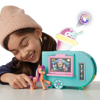 Foto 4 | Camión De Batidos Playset My Little Pony Sunny Starscout Desde Hace Más De 5 Años - Venta Internacional.