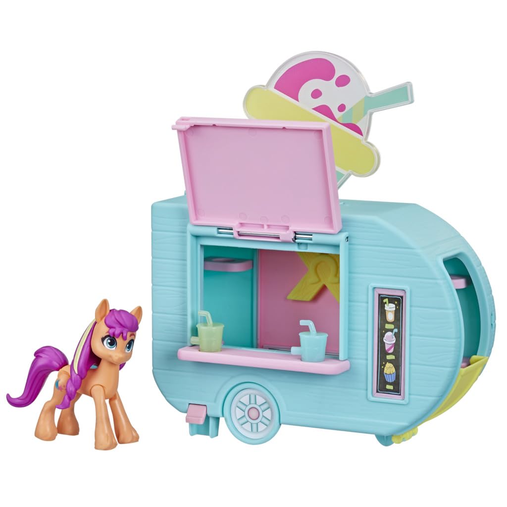 Foto 7 pulgar | Camión De Batidos Playset My Little Pony Sunny Starscout Desde Hace Más De 5 Años - Venta Internacional.