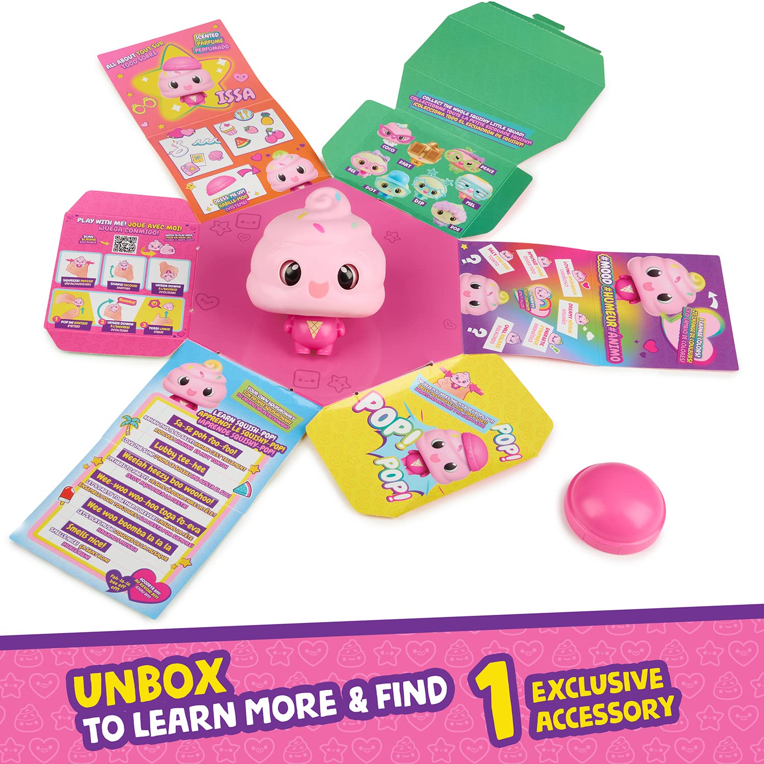 Foto 7 pulgar | Muñeca Interactiva Coleccionable My Squishy Little Ice Cream - Venta Internacional.