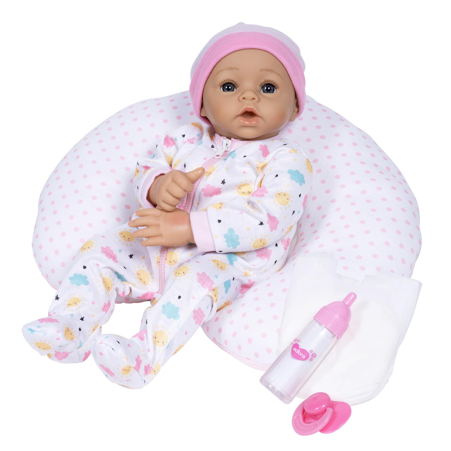 Juego De Almohadas Doll Adora Sunshine, Realista, De 14 Pulgadas, Con Cojines De Alimentación - Venta Internacional.