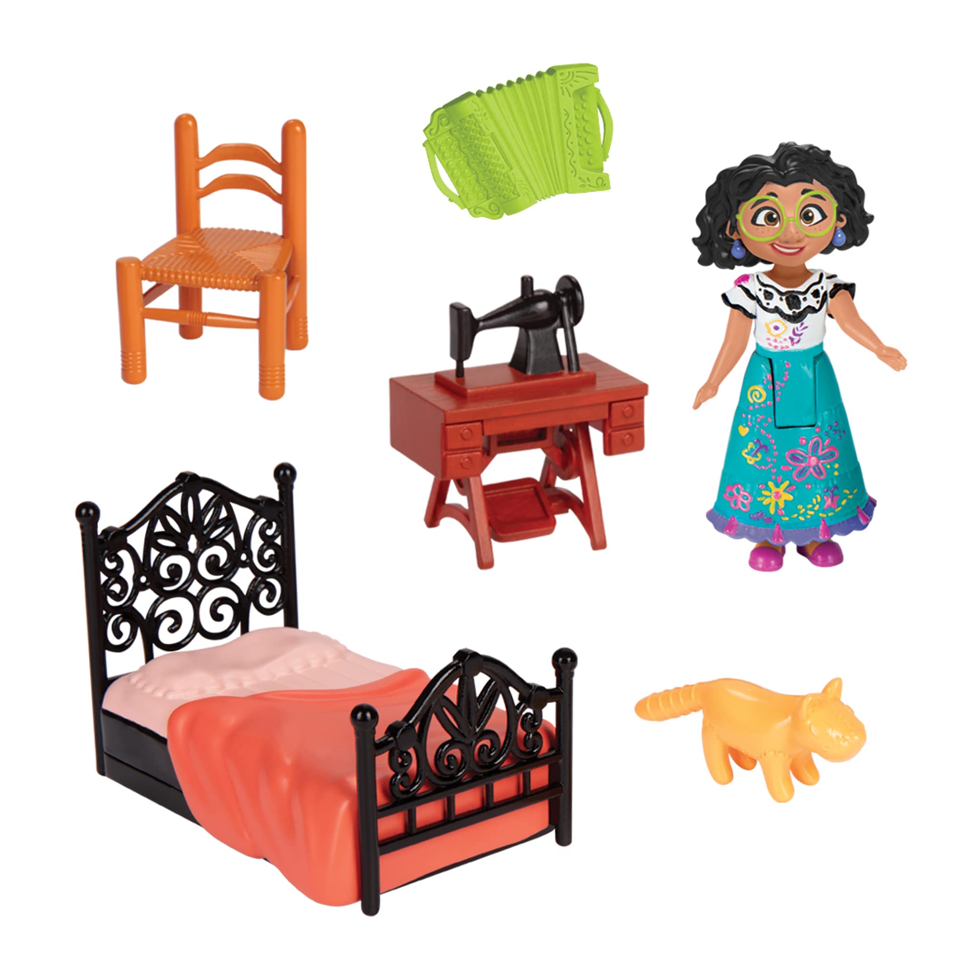 Foto 2 | Set De Muñecas Pequeñas Y Accesorios De Habitación Toy Disney Encanto Mirabel - Venta Internacional.