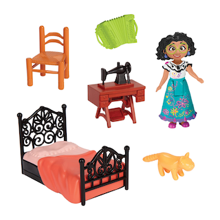 Foto 2 | Set De Muñecas Pequeñas Y Accesorios De Habitación Toy Disney Encanto Mirabel - Venta Internacional.