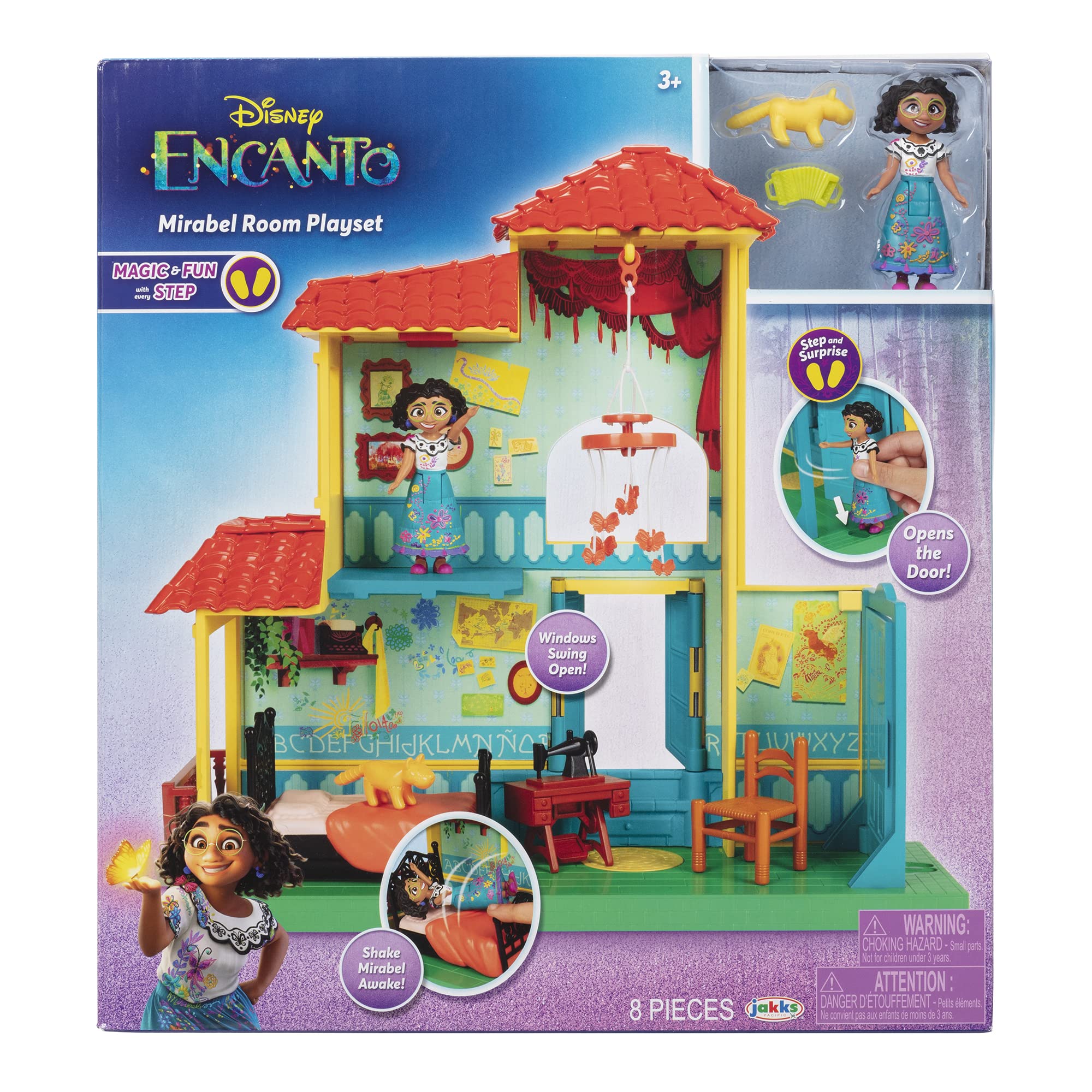 Foto 8 pulgar | Set De Muñecas Pequeñas Y Accesorios De Habitación Toy Disney Encanto Mirabel - Venta Internacional.