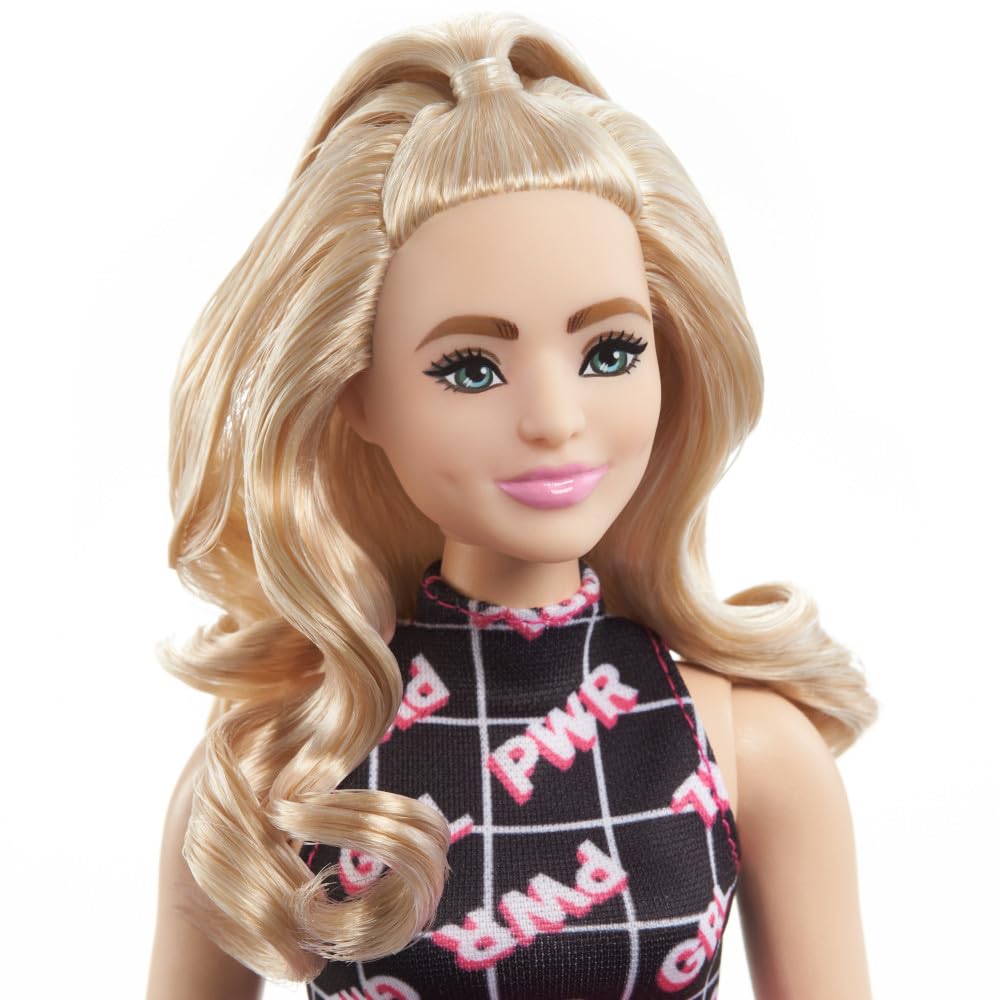 Foto 4 pulgar | Muñeca De Moda Barbie Fashionistas #202 Curvy Con Cabello Rubio - Venta Internacional.