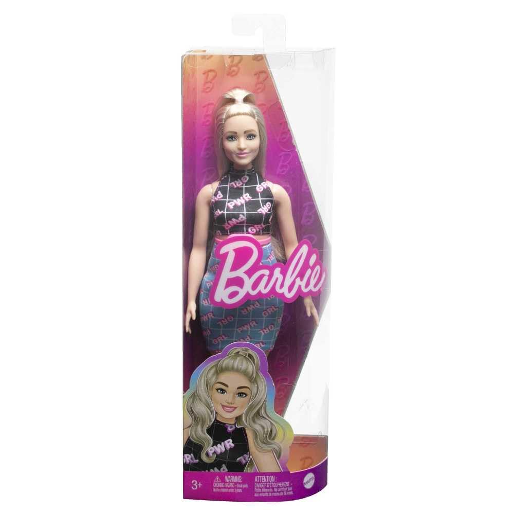 Foto 7 | Muñeca De Moda Barbie Fashionistas #202 Curvy Con Cabello Rubio - Venta Internacional.