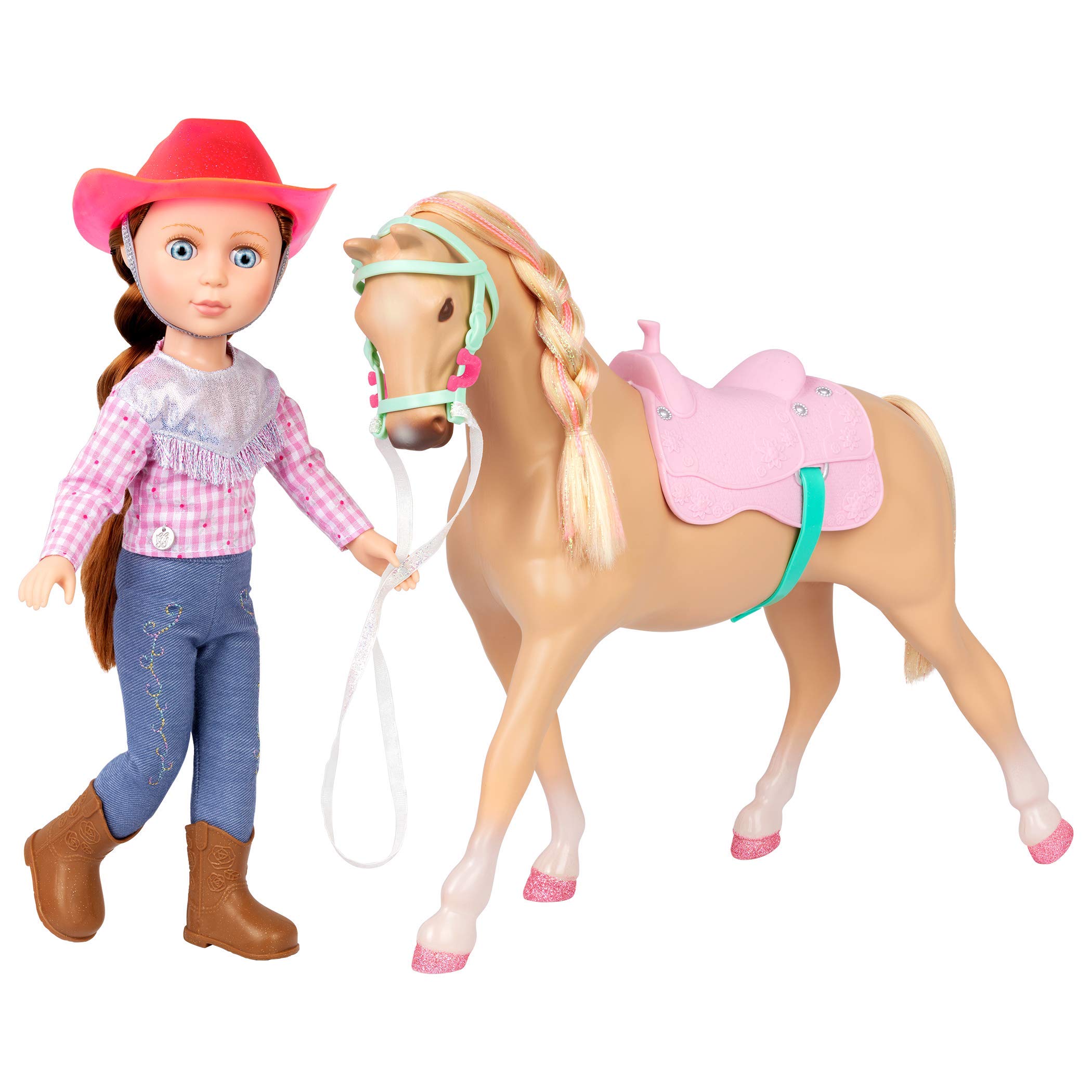 Muñeca De Juguete Con Purpurina Para Niñas Jaime & Jumper Horse, 35 Cm, Con Ropa Para Más De 3 - Venta Internacional.