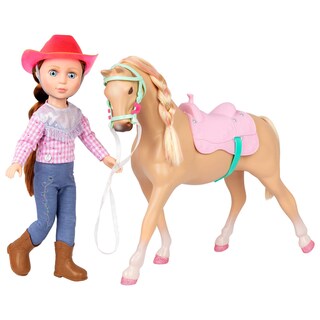 Foto 1 | Muñeca De Juguete Con Purpurina Para Niñas Jaime & Jumper Horse, 35 Cm, Con Ropa Para Más De 3 - Venta Internacional.