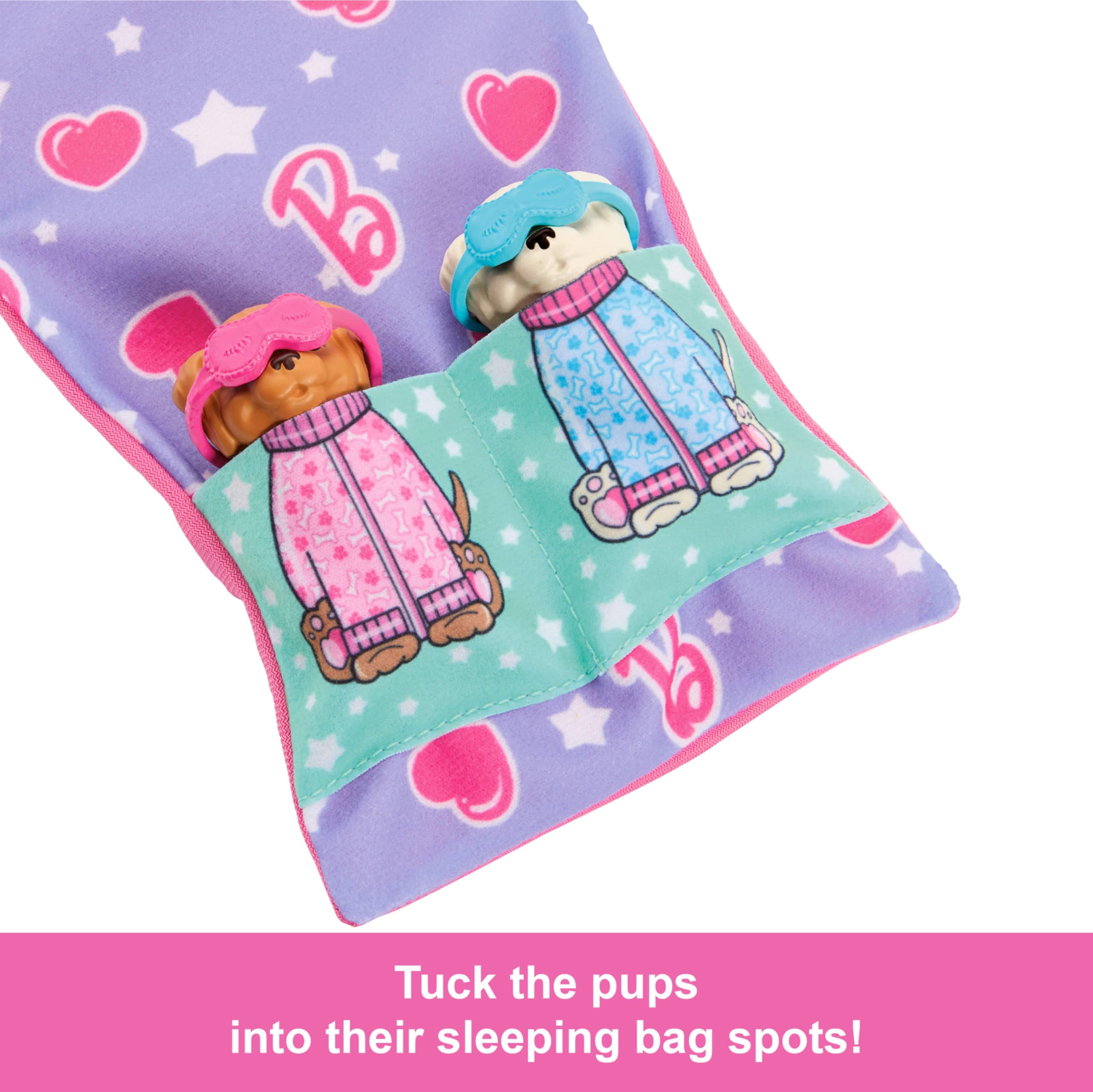 Foto 4 pulgar | Muñeca Barbie De Juguete Y Set De Juego Con 2 Figuras De Perro De Juguete Y Más De 10 Unidades - Venta Internacional.