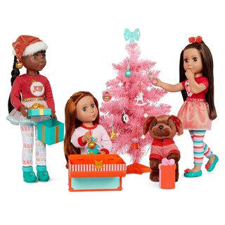 Foto 7 | Árbol De Invierno Playset Glitter Para Niñas, 27 Unidades, Con Luces De Más De 3 Años - Venta Internacional.