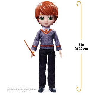 Foto 3 | Muñeca Wizarding World Harry Potter Ron Weasley, 20 Cm, Niños A Partir De 6 Años - Venta Internacional.