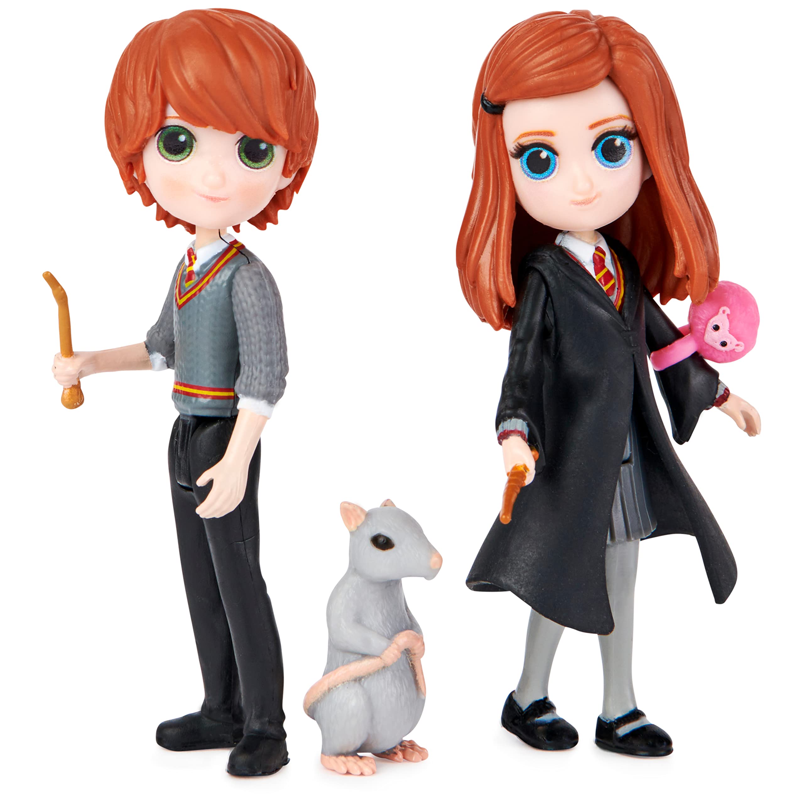 Foto 2 pulgar | Set De Miniaturas Mágicas De Ron Ginny De Harry Potter De Toy Wizarding World - Venta Internacional.