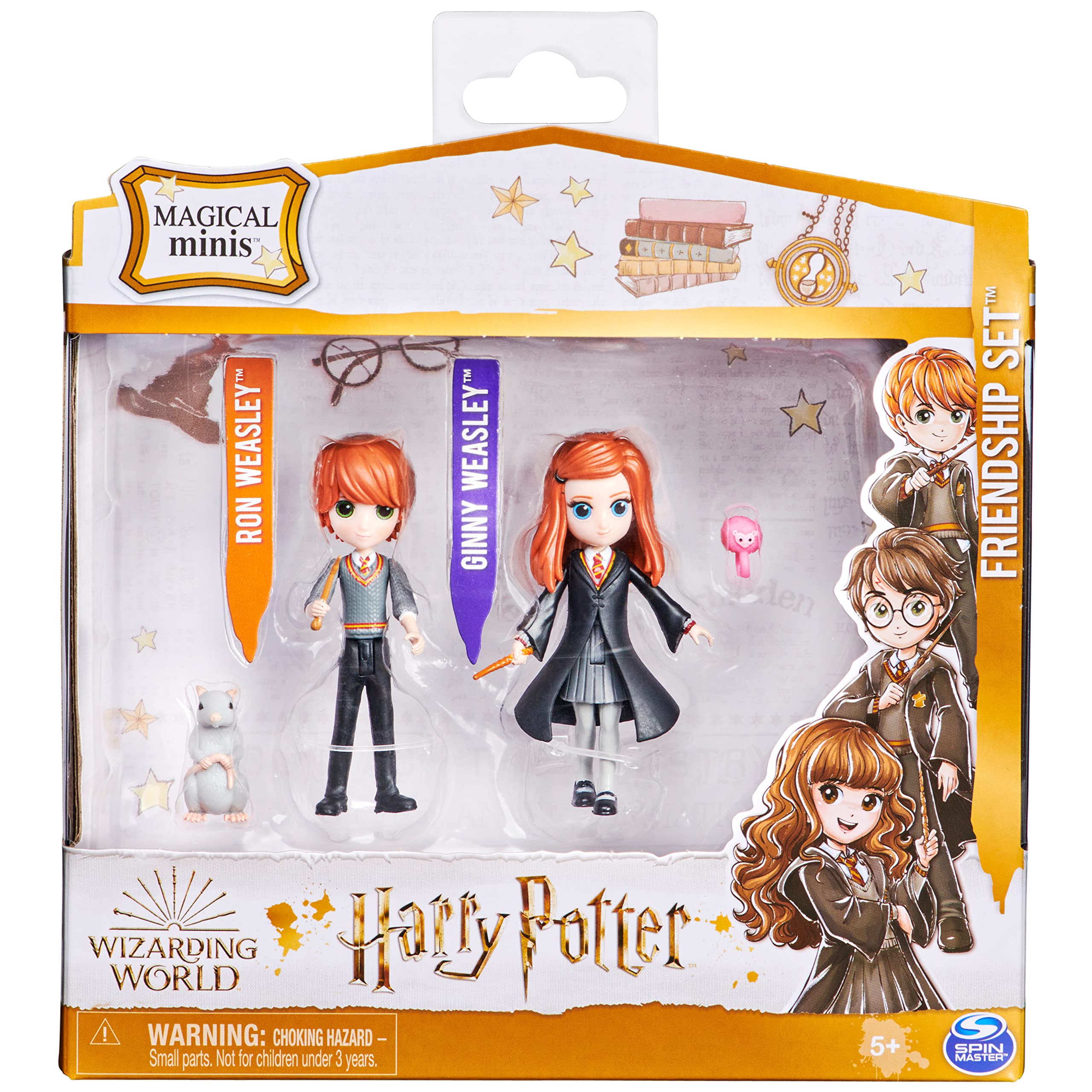 Foto 3 pulgar | Set De Miniaturas Mágicas De Ron Ginny De Harry Potter De Toy Wizarding World - Venta Internacional.