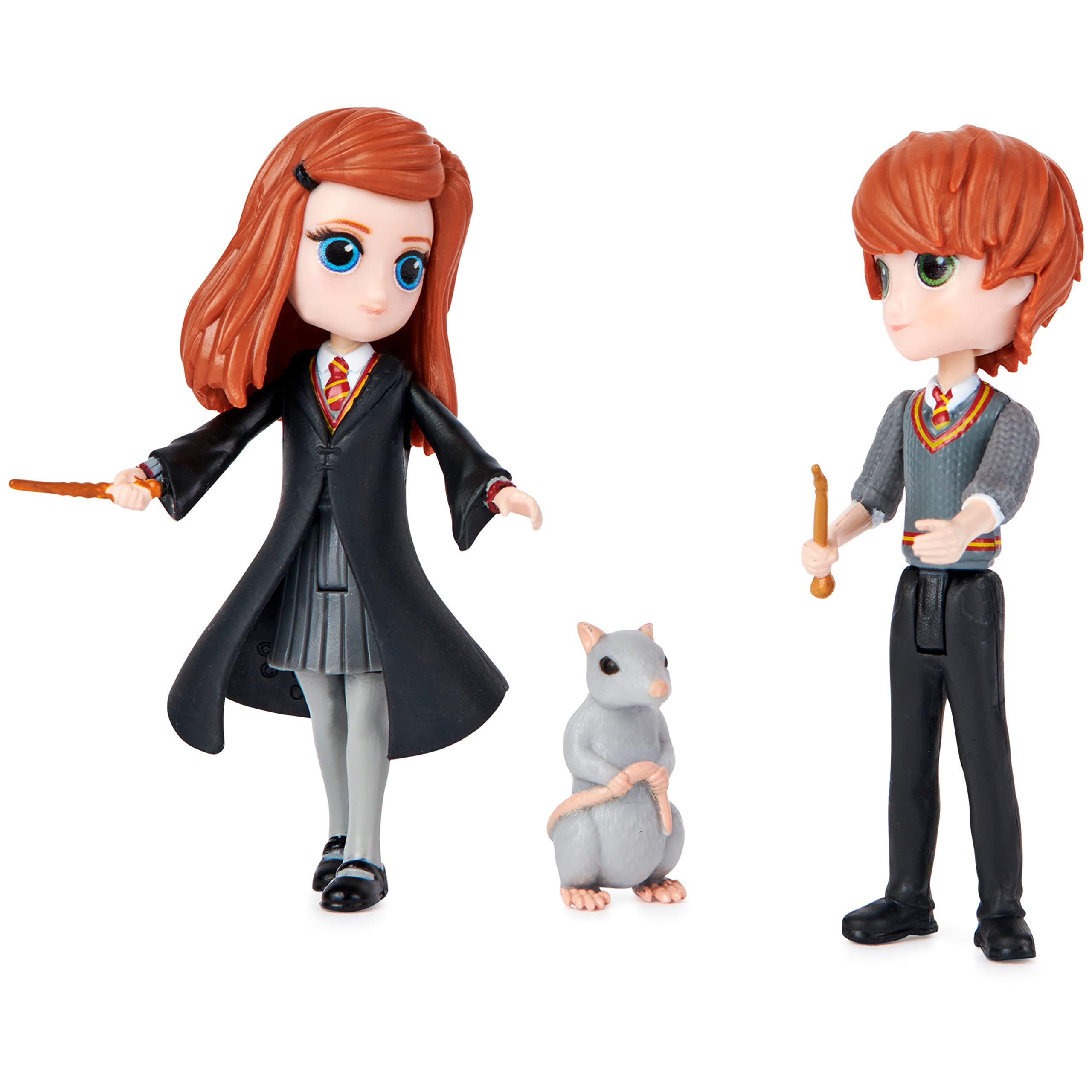 Foto 5 pulgar | Set De Miniaturas Mágicas De Ron Ginny De Harry Potter De Toy Wizarding World - Venta Internacional.