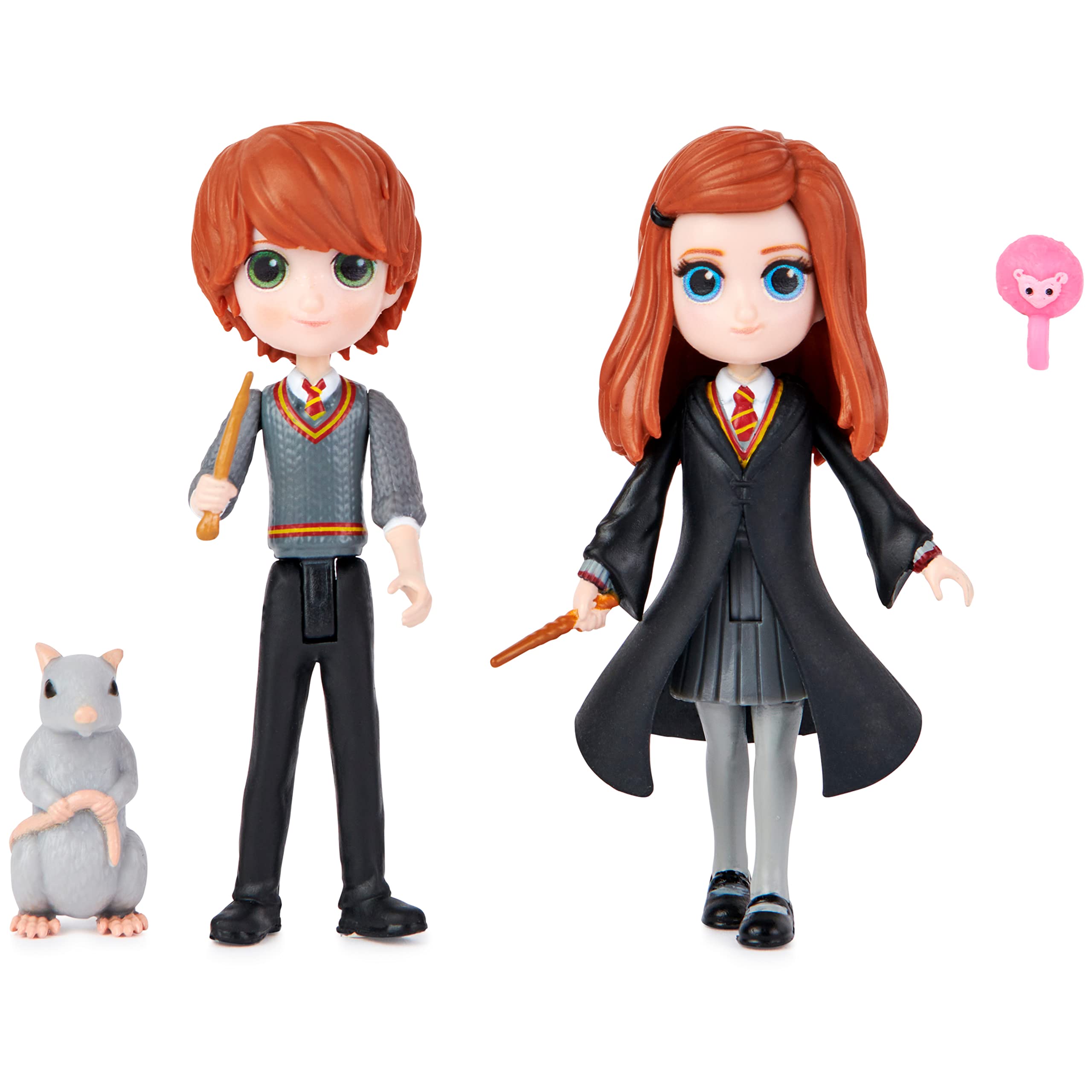 Foto 7 pulgar | Set De Miniaturas Mágicas De Ron Ginny De Harry Potter De Toy Wizarding World - Venta Internacional.