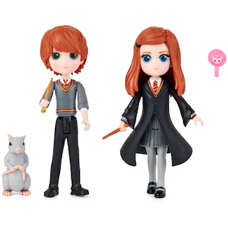 Foto 6 | Set De Miniaturas Mágicas De Ron Ginny De Harry Potter De Toy Wizarding World - Venta Internacional.