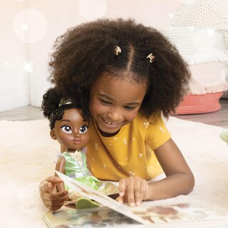 Foto 4 | Muñeca Disney Princess My Friend Tiana De 35 Cm Con Disfraz Y Tiara - Venta Internacional.