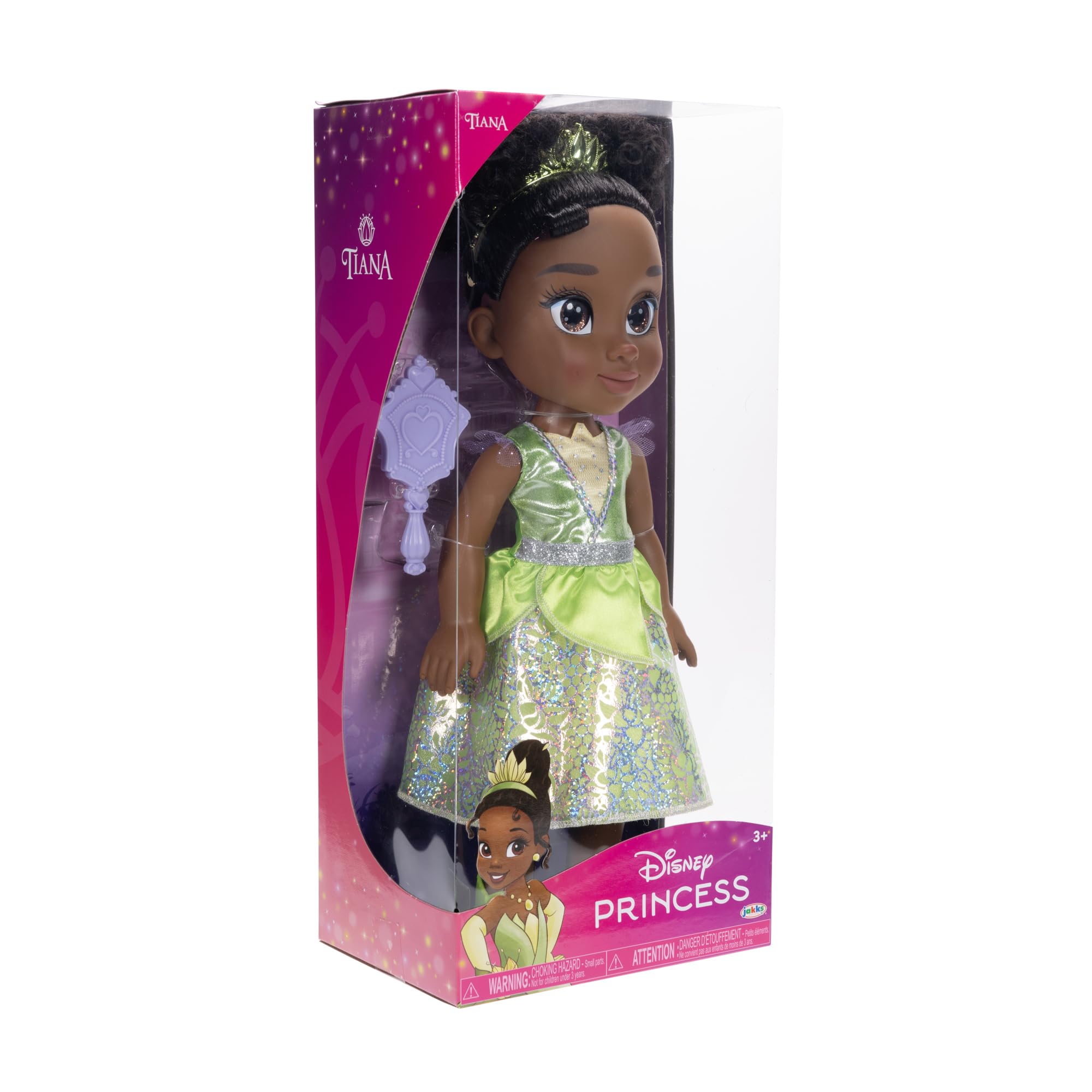 Foto 7 pulgar | Muñeca Disney Princess My Friend Tiana De 35 Cm Con Disfraz Y Tiara - Venta Internacional.