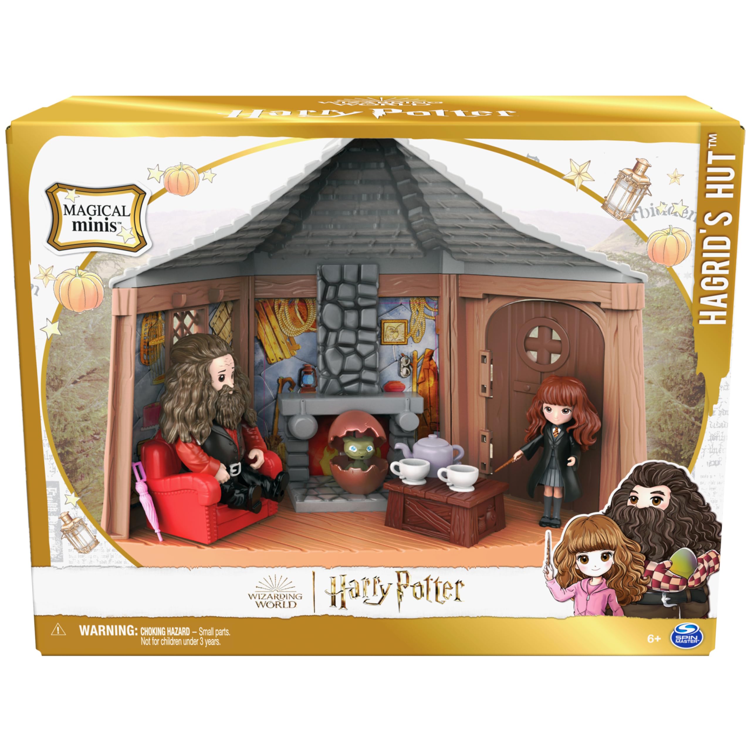 Foto 3 pulgar | Set De Juego Wizarding World Harry Potter Magical Minis La Cabaña De Hagrid - Venta Internacional.