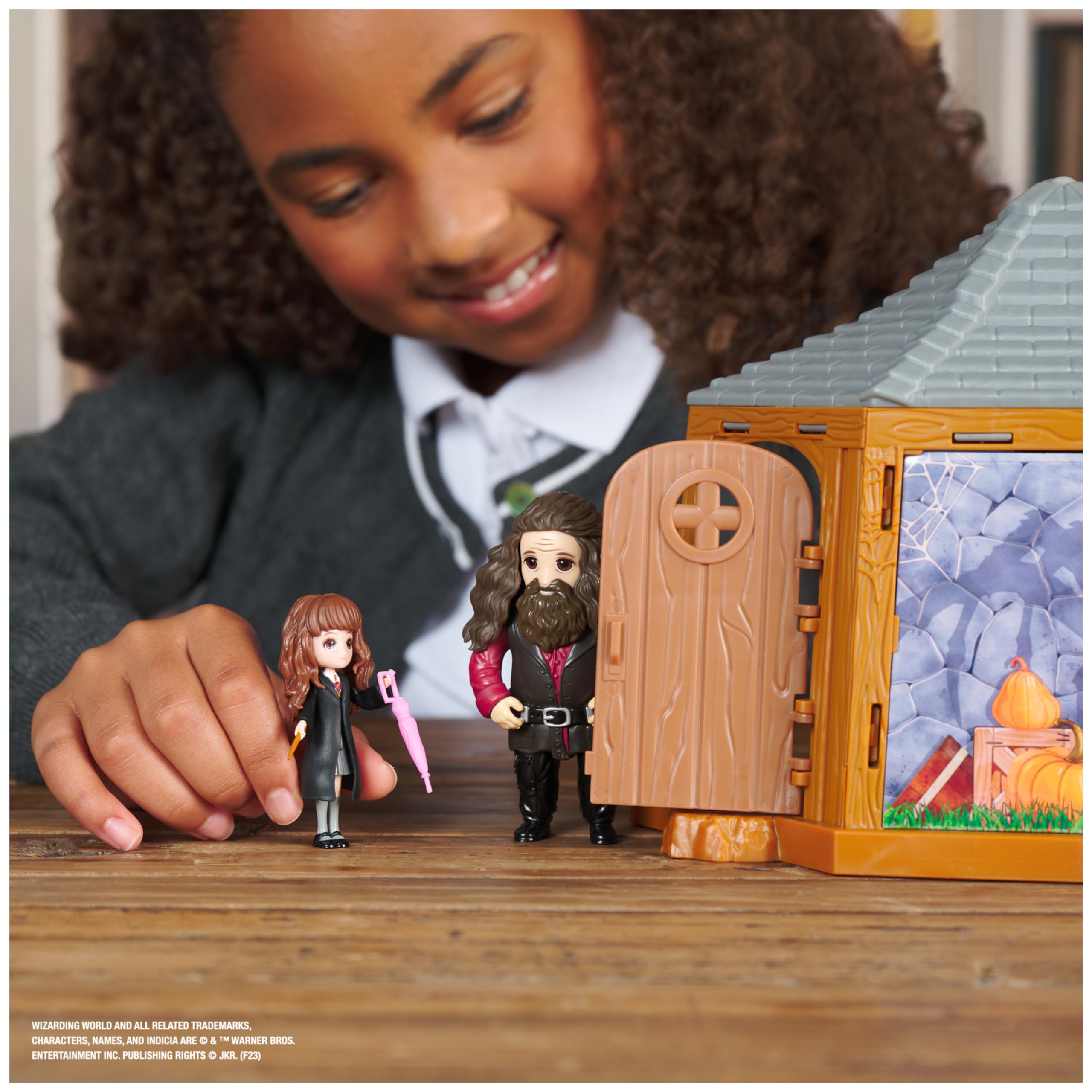 Foto 7 | Set De Juego Wizarding World Harry Potter Magical Minis La Cabaña De Hagrid - Venta Internacional.
