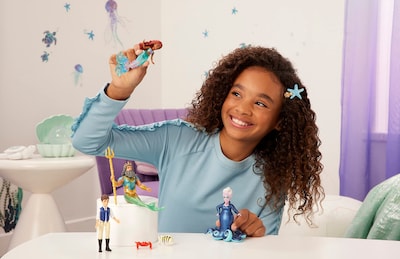 Foto 2 | Set Toy Mattel Disney La Sirenita Y Las Aventuras De Ariel - Venta Internacional.
