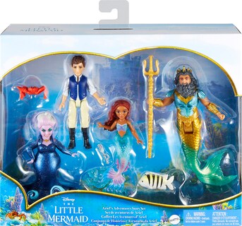 Foto 6 | Set Toy Mattel Disney La Sirenita Y Las Aventuras De Ariel - Venta Internacional.