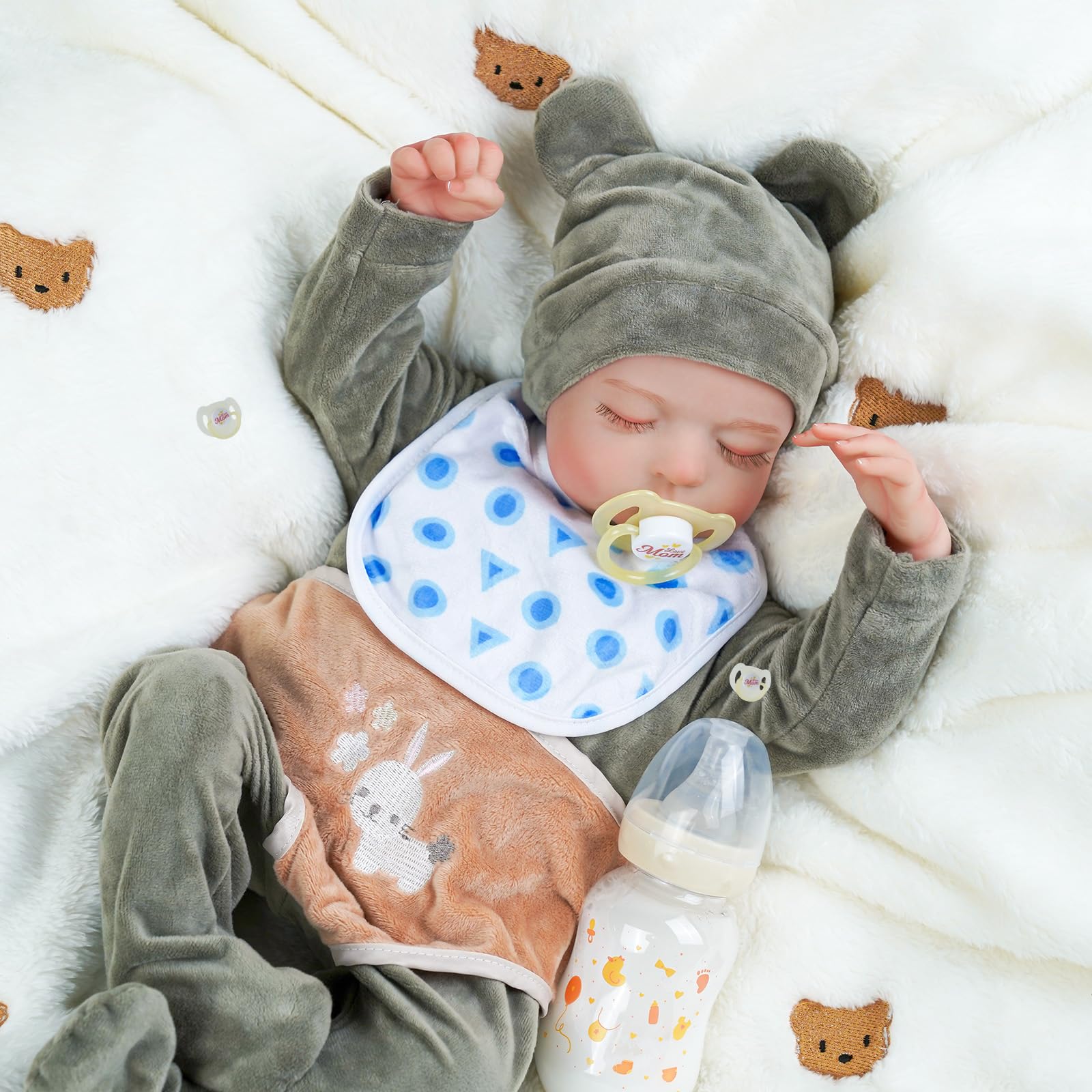 Foto 6 | Muñeca Reborn Babeside Relike, Realista, 20 Pulgadas, Para Niños De Más De 3 Años - Venta Internacional.