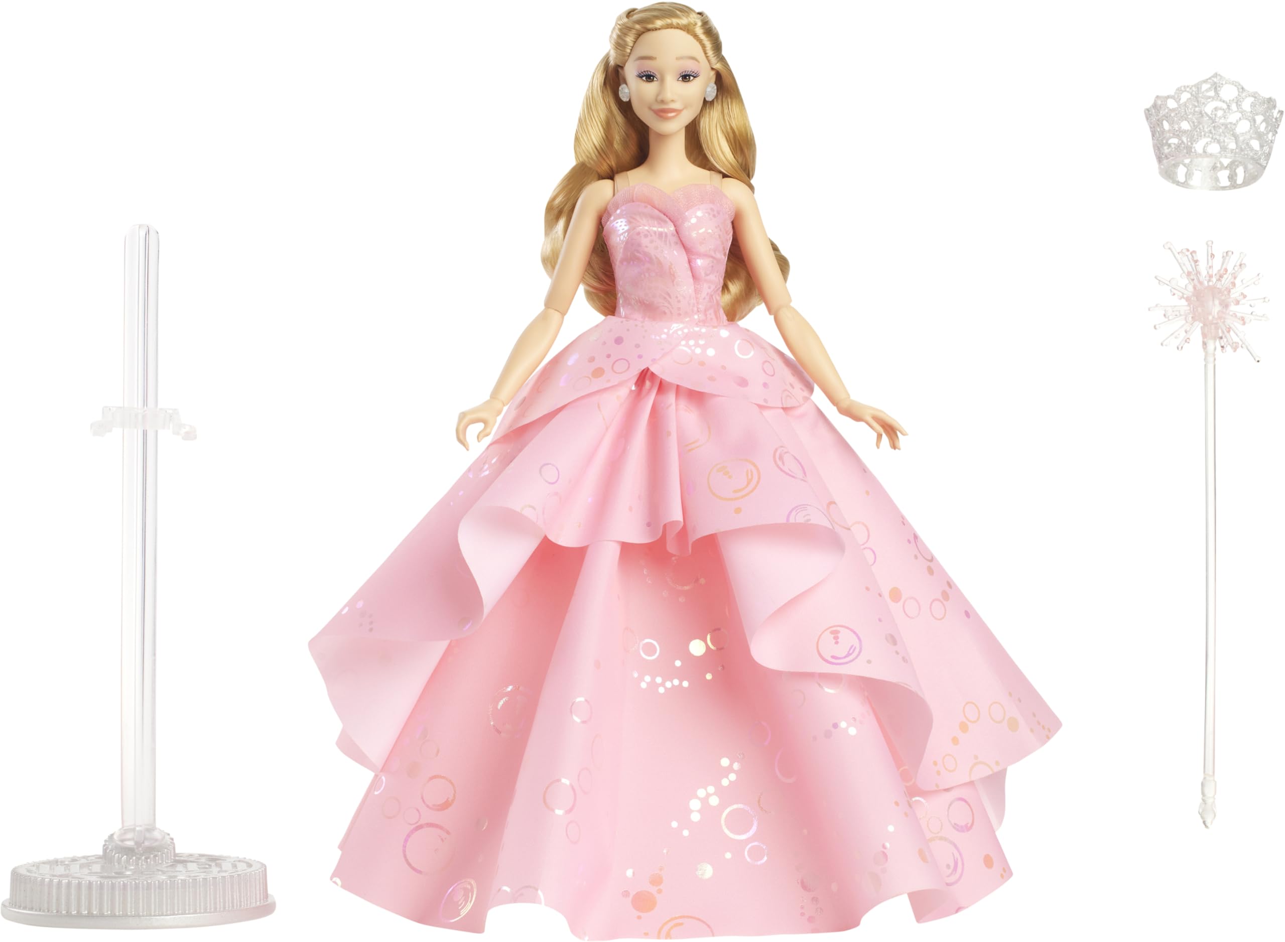 Foto 5 | Muñeca Moderna Mattel Universal Wicked Deluxe Glinda Con Acceso - Venta Internacional.