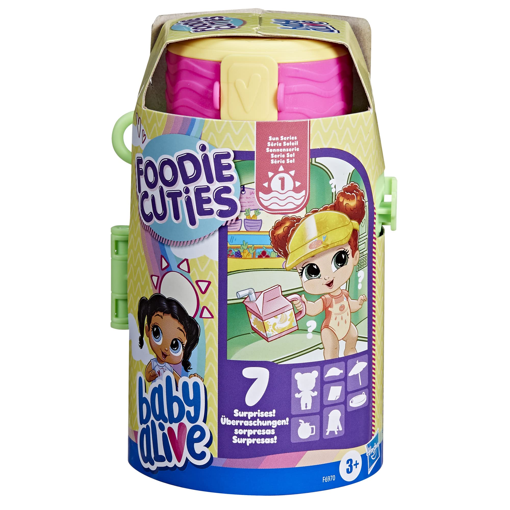 Toy Baby Doll Baby Alive Foodie Cuties Con Botella Y Accesorios - Venta Internacional.