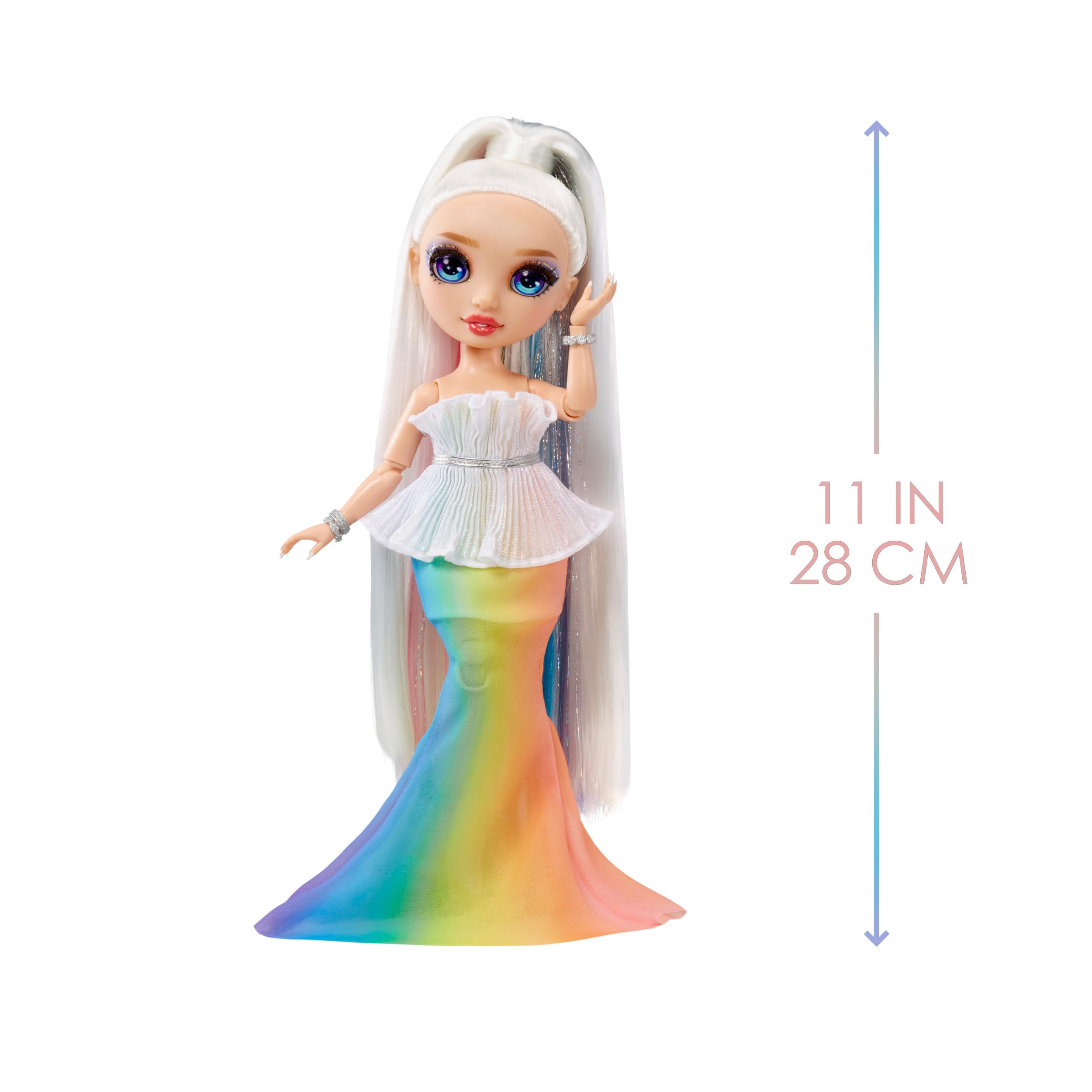 Foto 5 pulgar | Muñeca De Moda Rainbow High Fantastic Fashion Amaya Raine, 28 Cm - Venta Internacional.