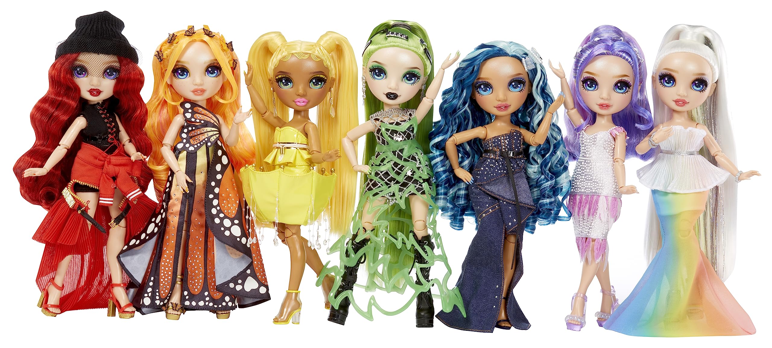 Foto 6 | Muñeca De Moda Rainbow High Fantastic Fashion Amaya Raine, 28 Cm - Venta Internacional.