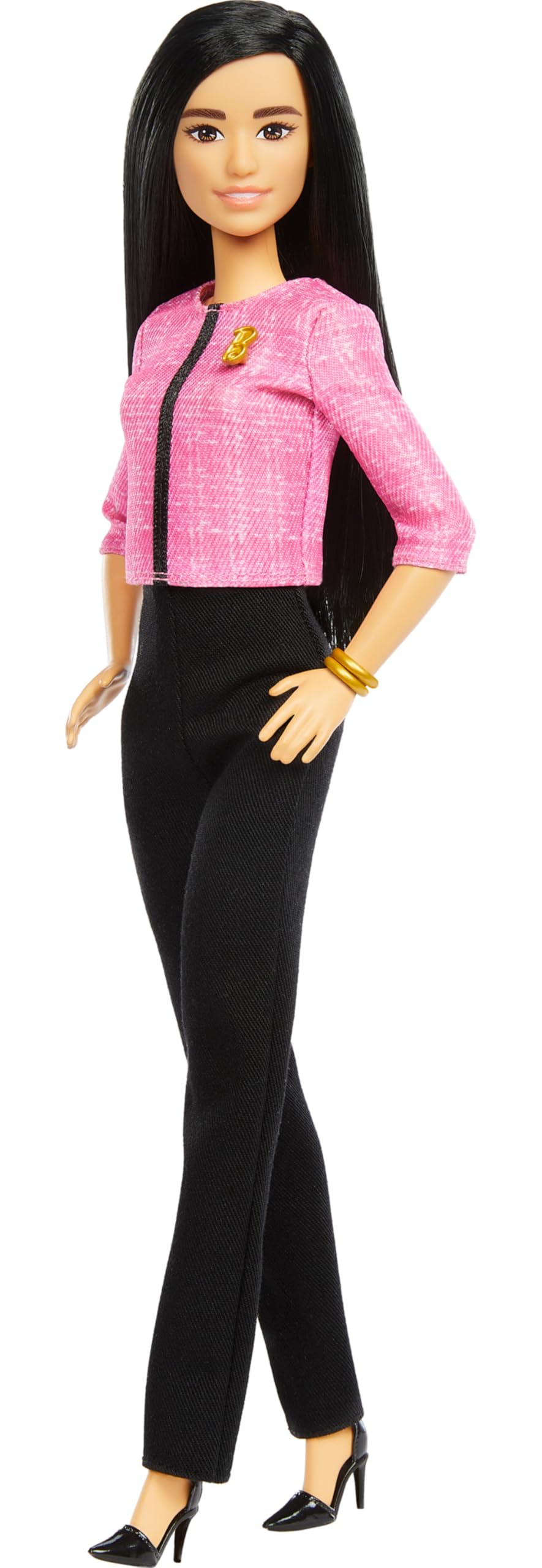 Foto 5 | Muñeca Barbie Careers Future Leader Con Pelo Negro Y Acceso. - Venta Internacional.