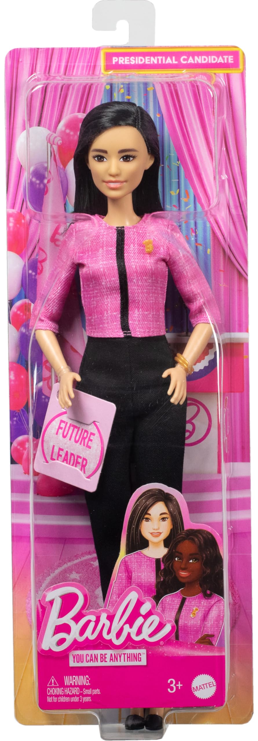 Foto 7 pulgar | Muñeca Barbie Careers Future Leader Con Pelo Negro Y Acceso. - Venta Internacional.
