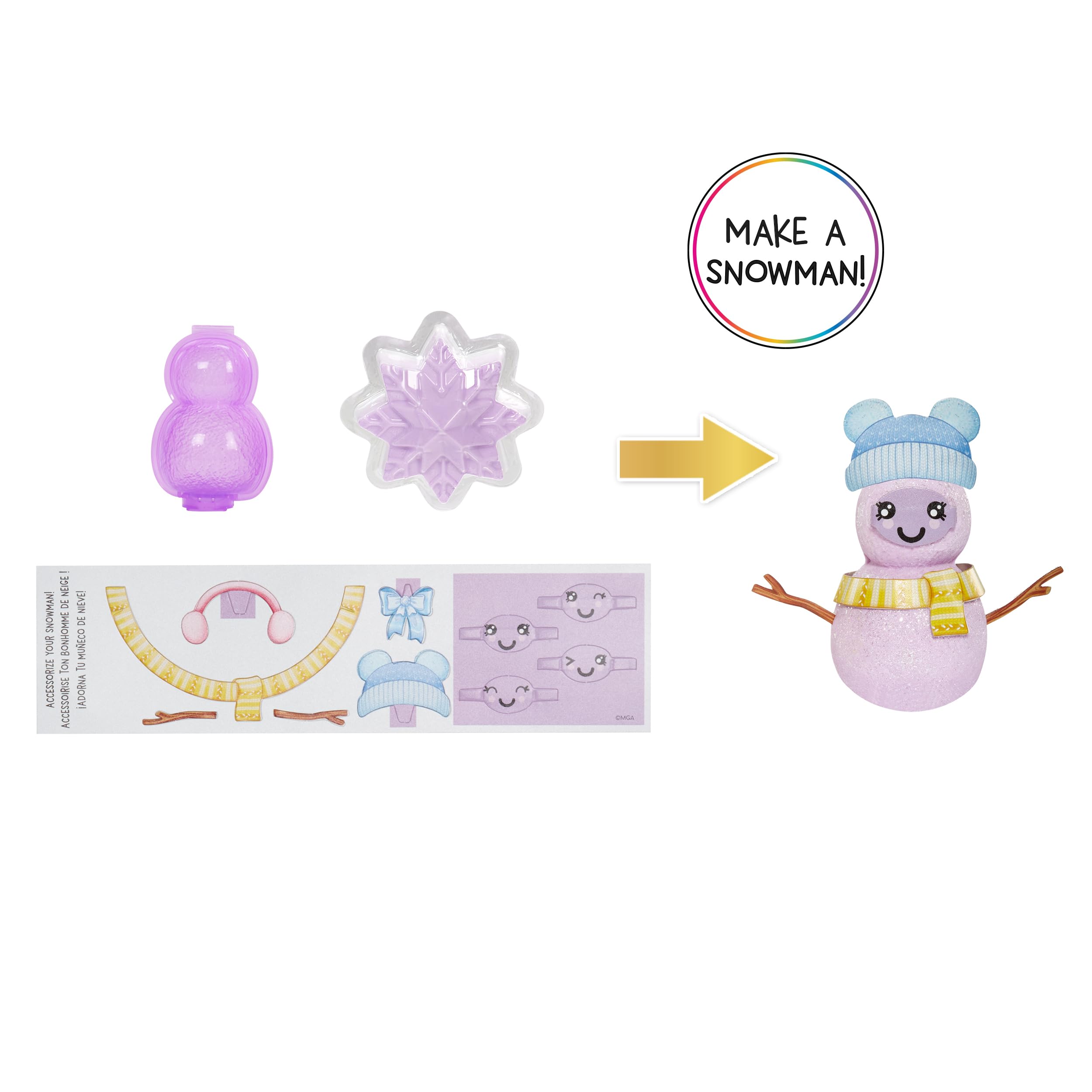 Foto 5 pulgar | Muñeca De Moda Rainbow High Winter Wonderland Violet Purple - Venta Internacional.