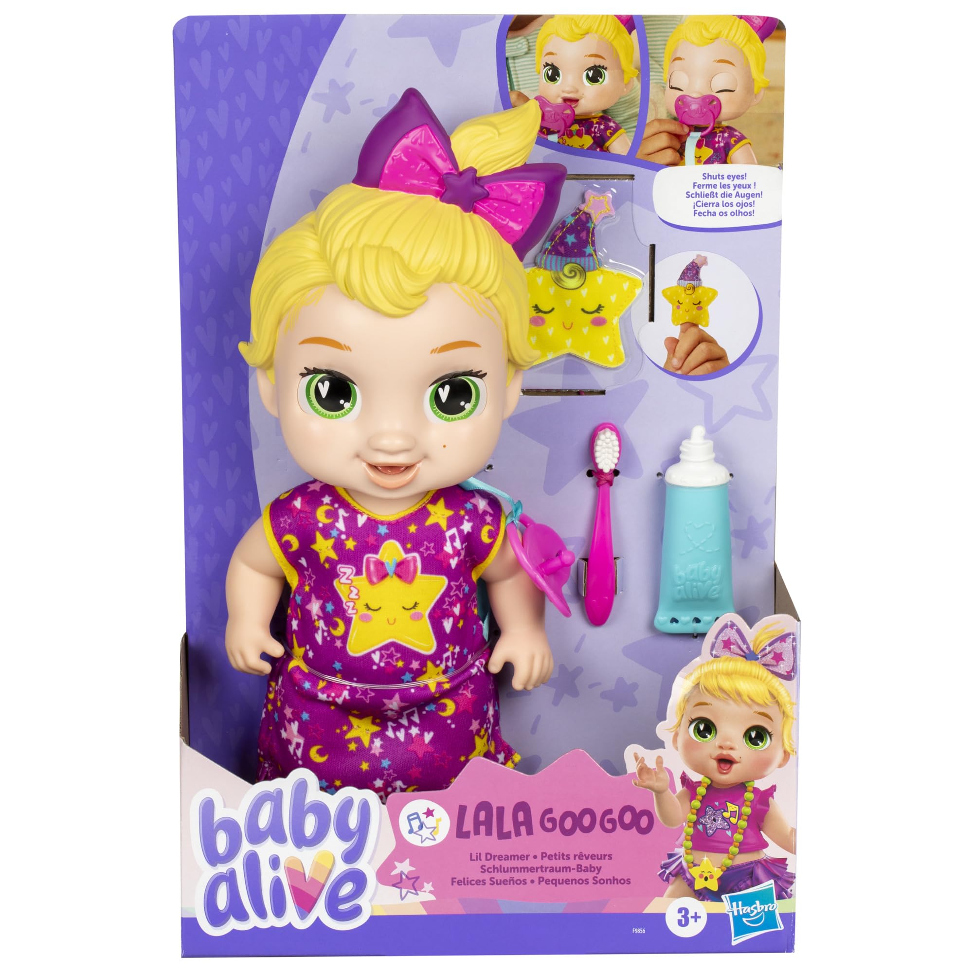 Foto 3 pulgar | Set De Muñecas Baby Alive Lil Dreamer Lala Googoo Sleepy - Venta Internacional.