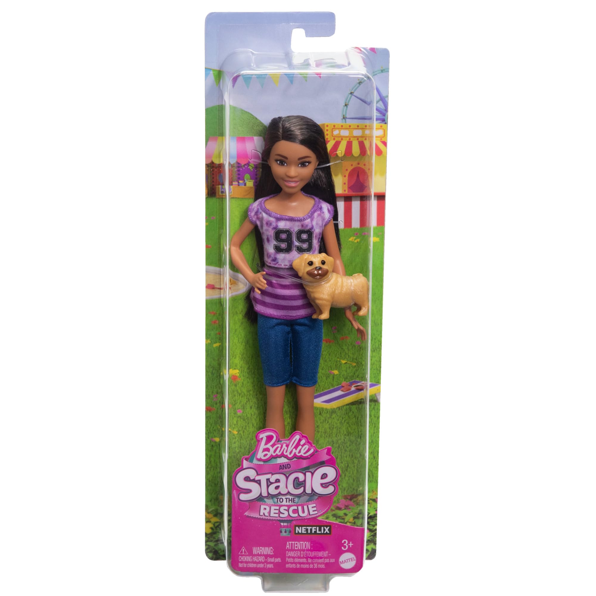 Foto 7 pulgar | Muñeca Barbie Ligaya Con Perro De Barbie & Stacie To The Rescue - Venta Internacional.