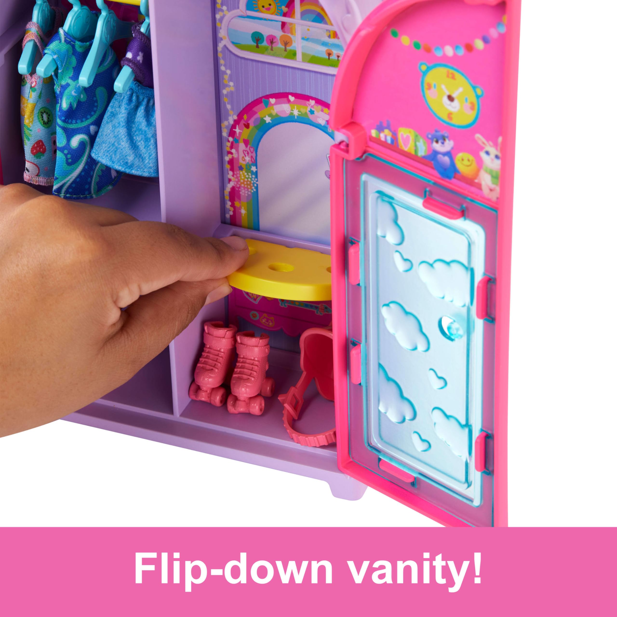 Foto 5 pulgar | Toy Playset Barbie Chelsea Para Muñecas Y Armario Con 15 Prendas - Venta Internacional.