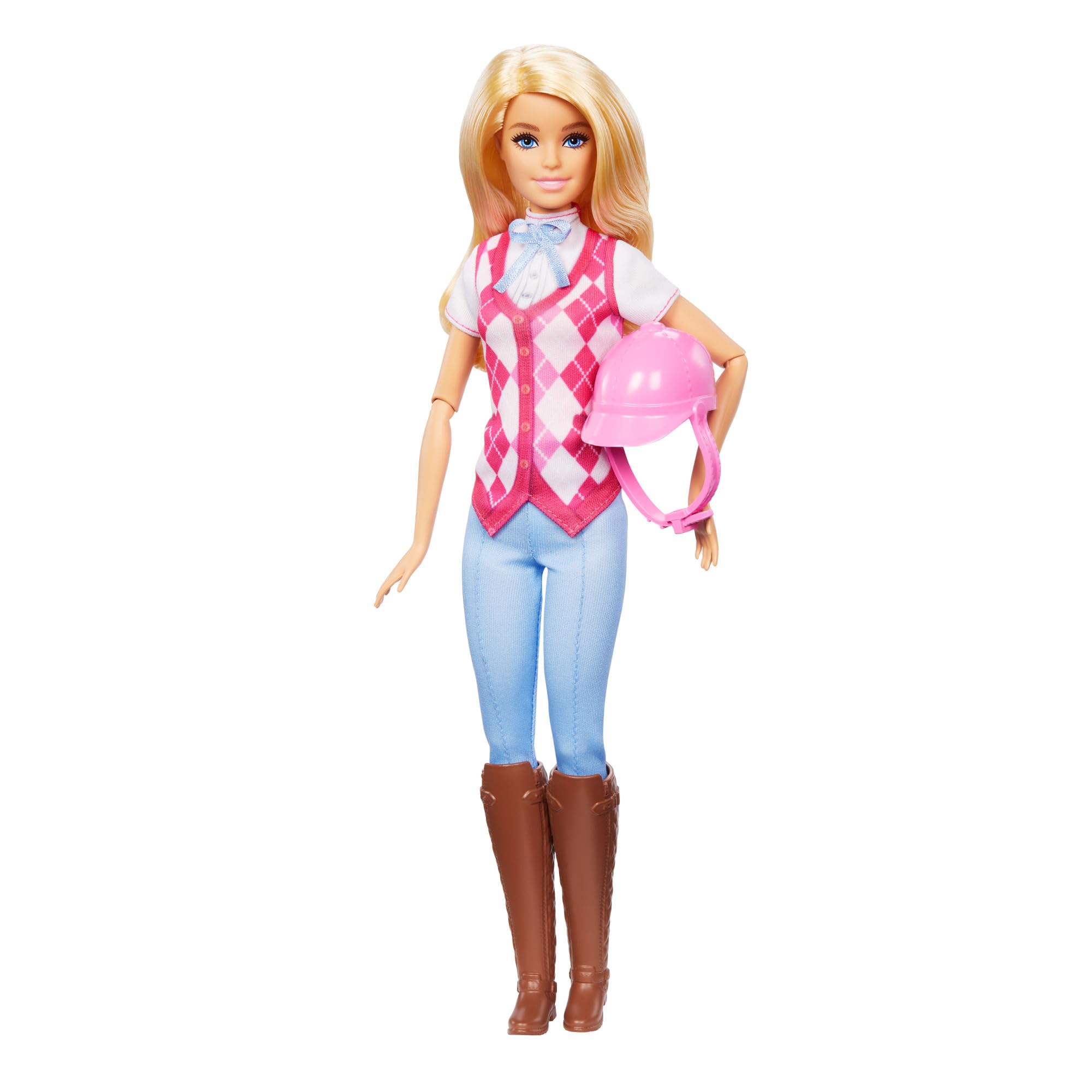Muñeca Moderna Barbie Malibu Con Traje De Equitación Y Casco - Venta Internacional.