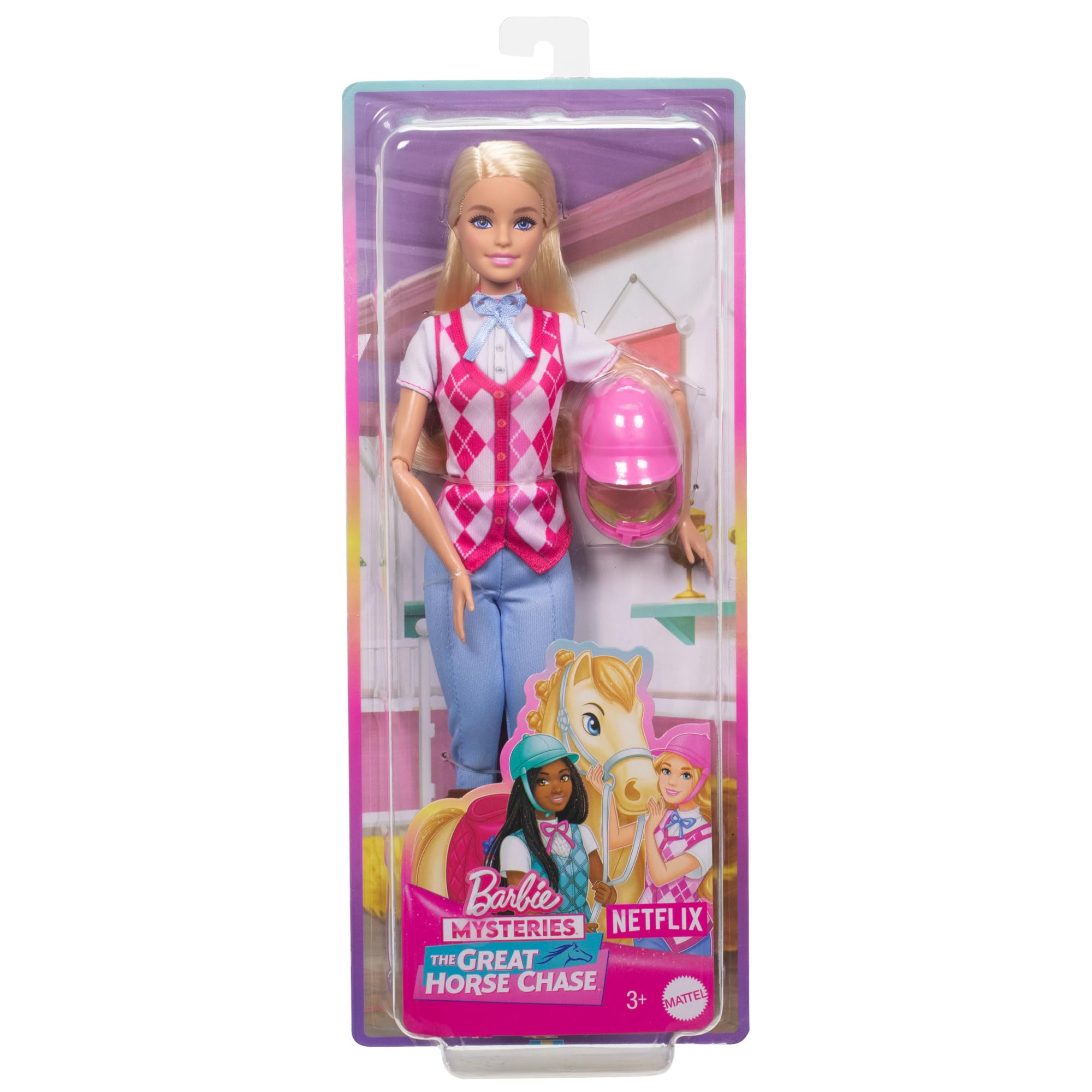Foto 7 pulgar | Muñeca Moderna Barbie Malibu Con Traje De Equitación Y Casco - Venta Internacional.