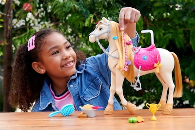 Foto 2 | Toy Horse Barbie The Great Horse Chase Con Sonidos Y Música - Venta Internacional.