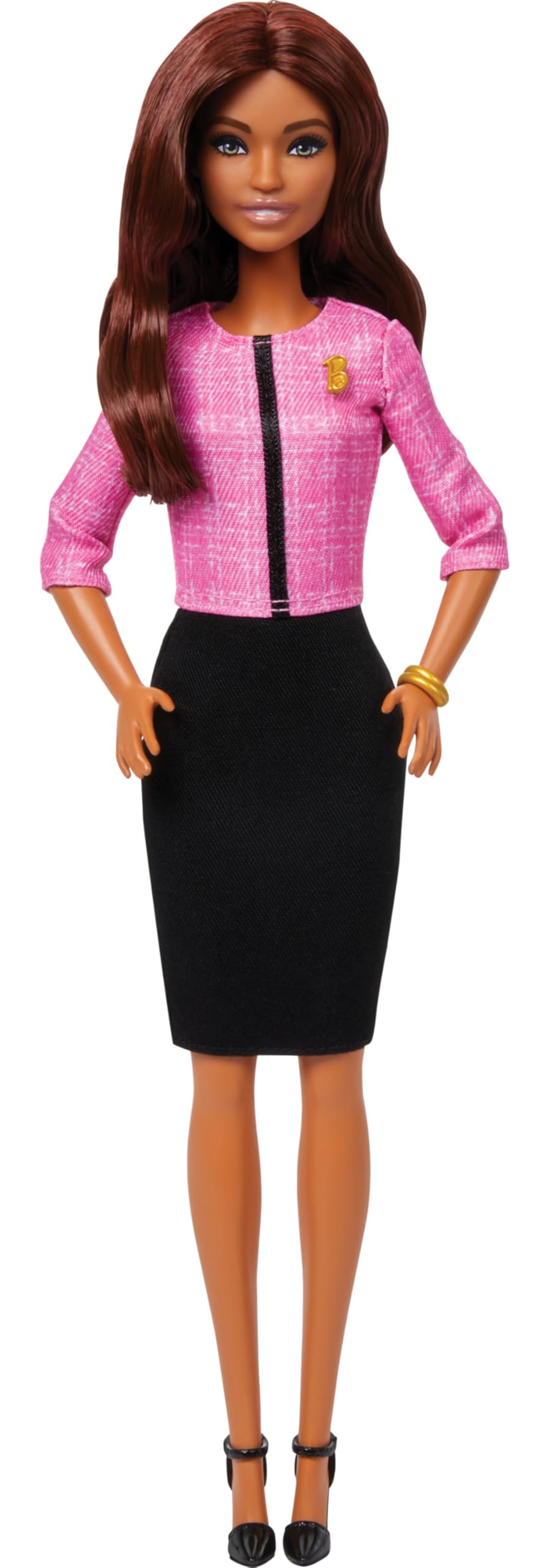Foto 6 pulgar | Muñeca Barbie Careers Future Leader Con Cabello Castaño Claro - Venta Internacional.