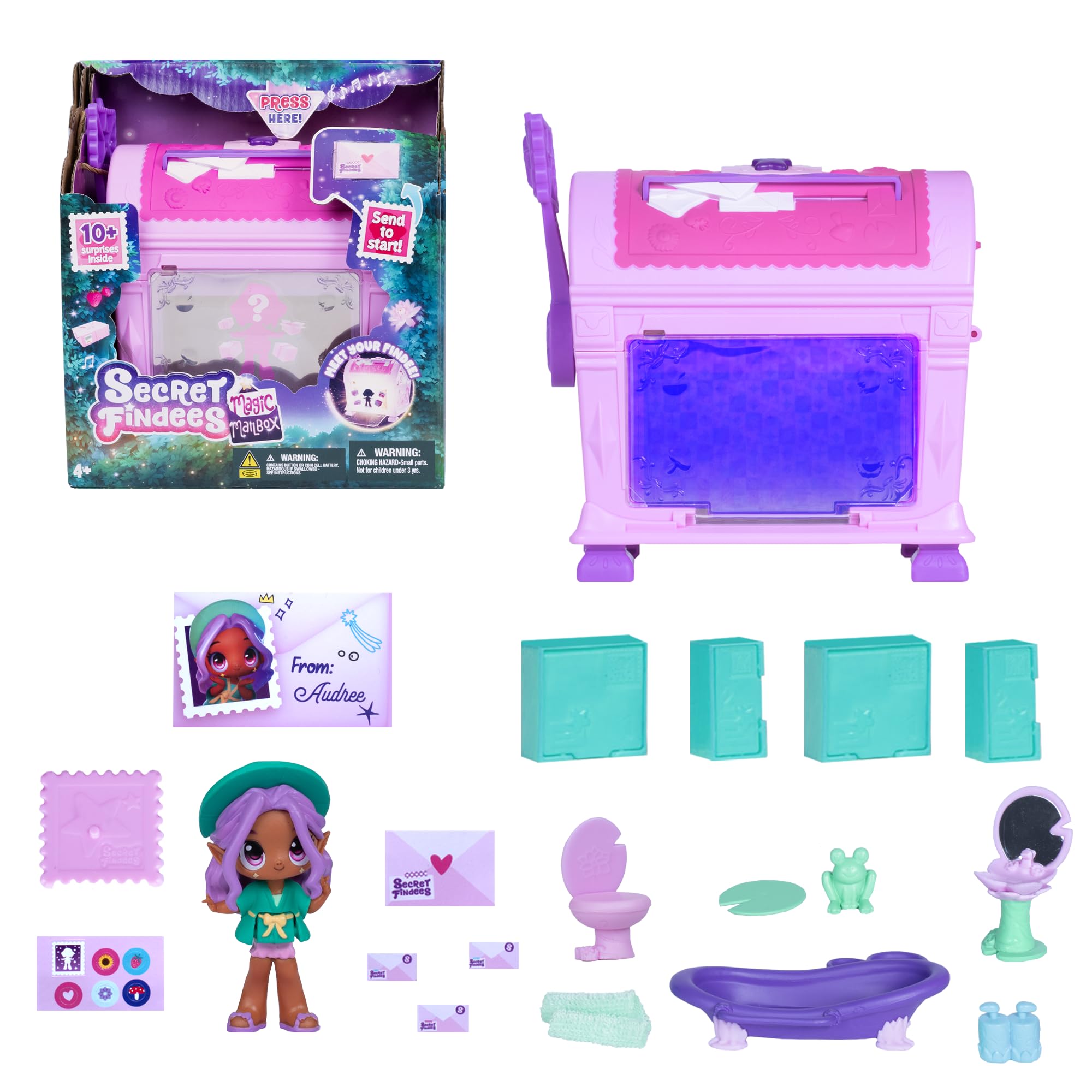 Foto 2 | Magic Mailbox Goliath Secret Findes Rosa Con Audree O Roxee - Venta Internacional.